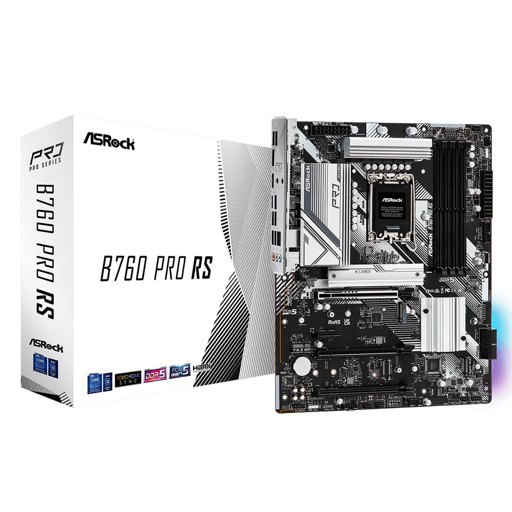 Материнская плата ASRock B760 PRO RS,
