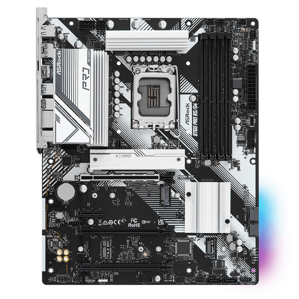 Материнская плата ASRock B760 PRO RS/D4, RTL