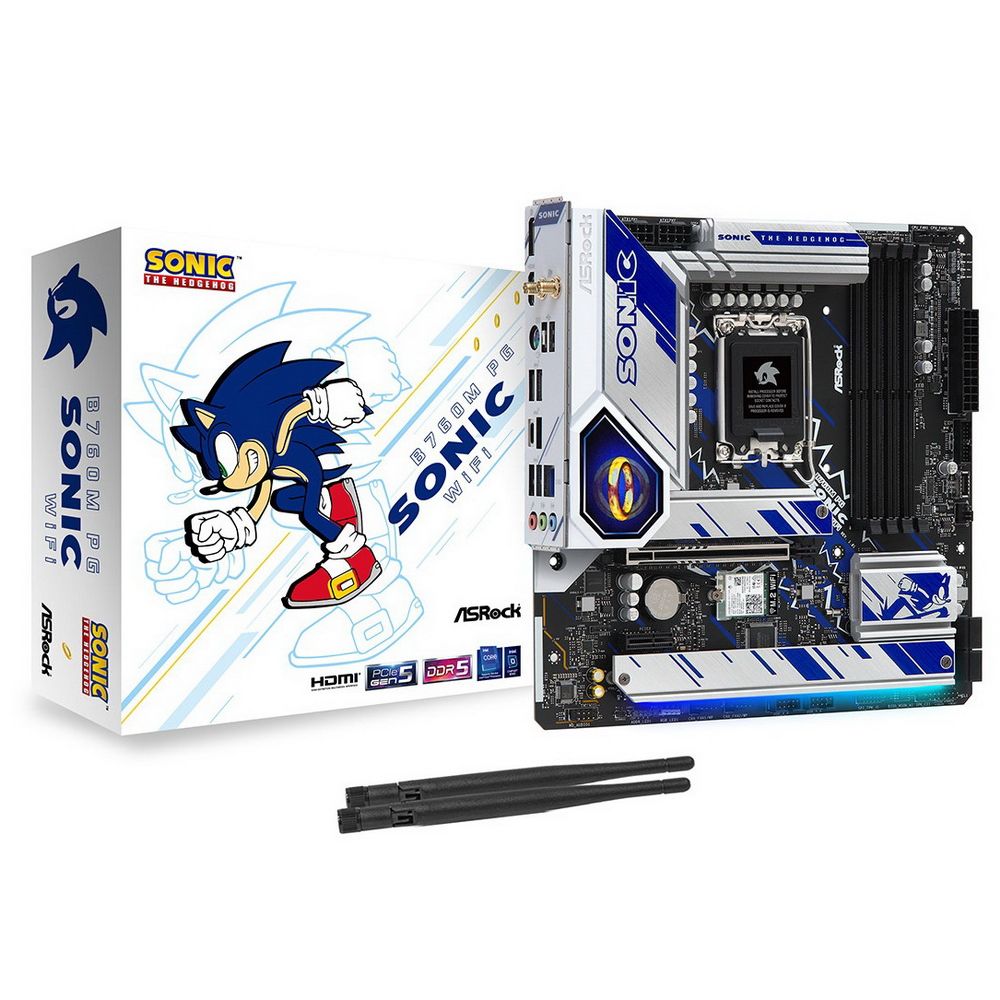 Материнская плата ASRock B760M PG SONIC WIFI, RTL