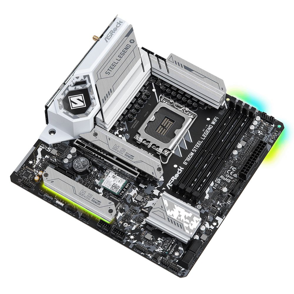 Материнская плата ASRock B760M STEEL LEGEND WIFI, RTL