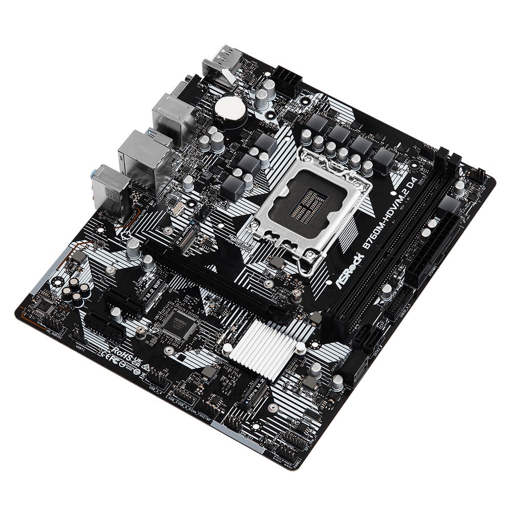 Материнская плата ASRock B760M-HDV/M.2 D4, RTL