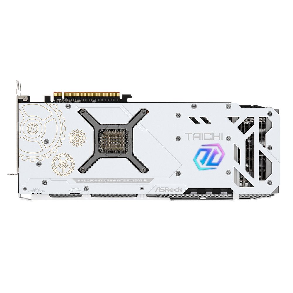 Видеокарта ASRock RX7900XTX Taichi White 24GB OC GDDR6 384-Bit DPx3 HDMI 3FAN RTL