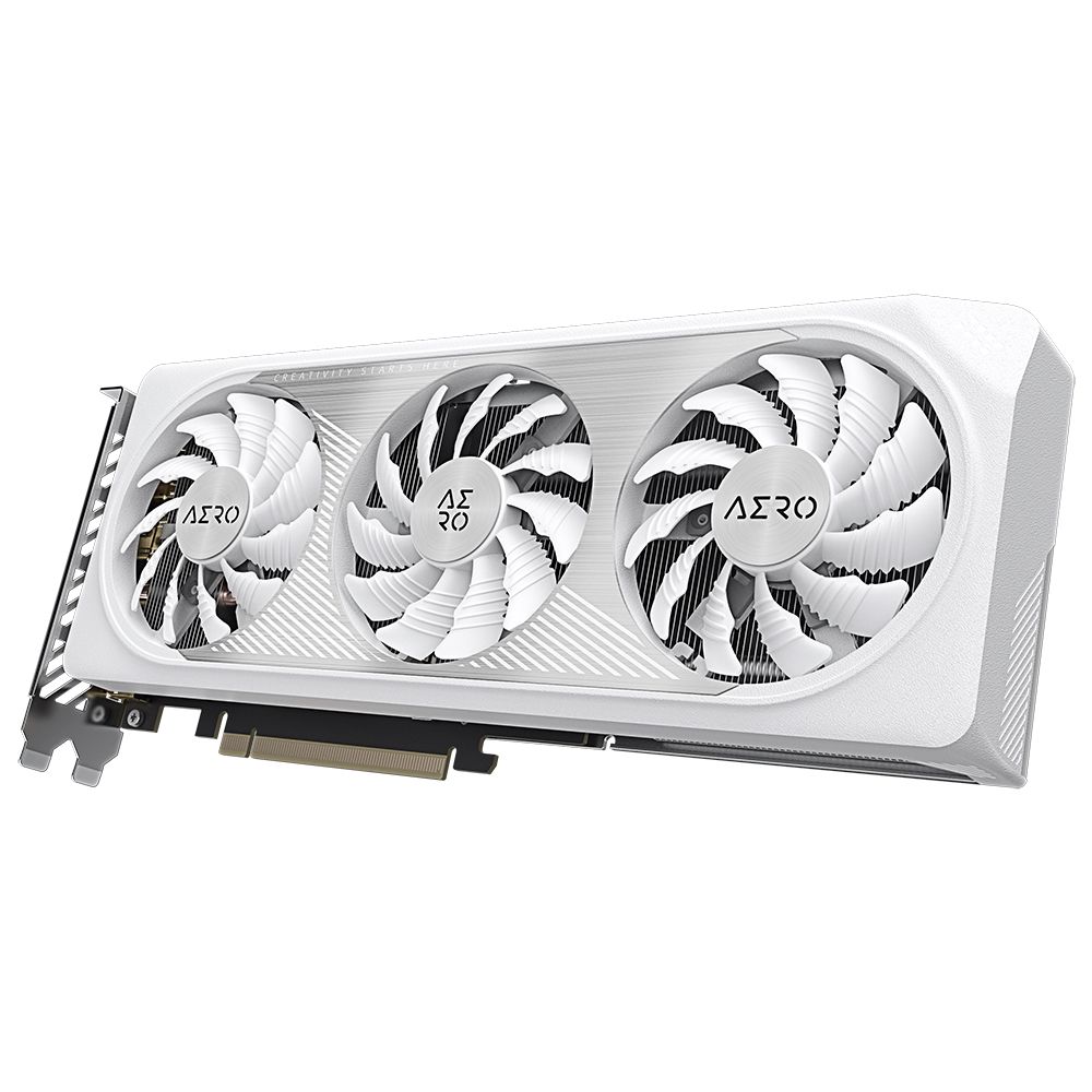 Видеокарта Gigabyte RTX4060 AERO OC 8GB GDDR6 128-bit DPx2 HDMIx2 3FAN RTL
