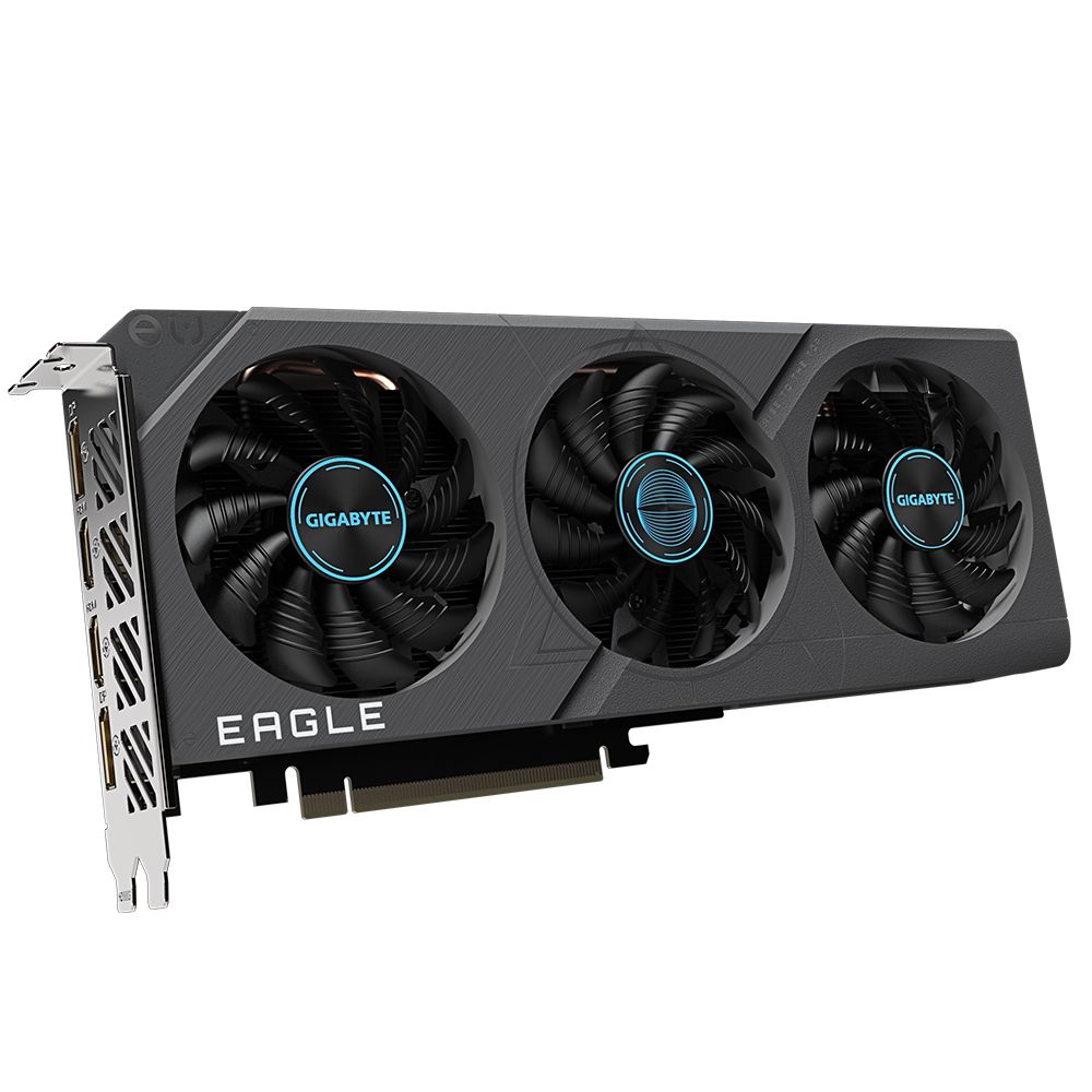 Видеокарта Gigabyte RTX4060 EAGLE OC 8GB GDDR6 128bit 2xDP 2xHDMI 3FAN RTL