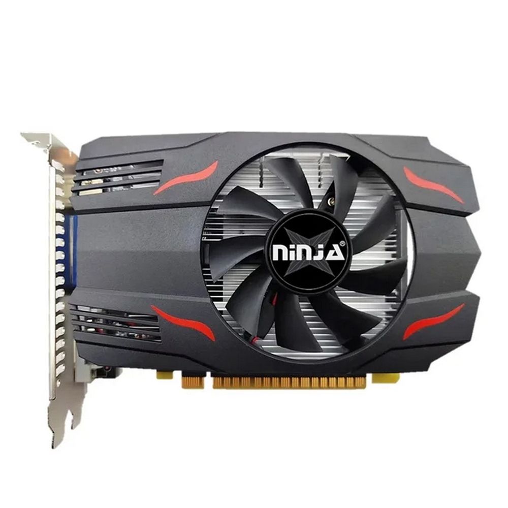 Видеокарта Ninja (Sinotex) RX550 4GB GDDR5 128-Bit DVI HDM DP 1FAN ATX RTL