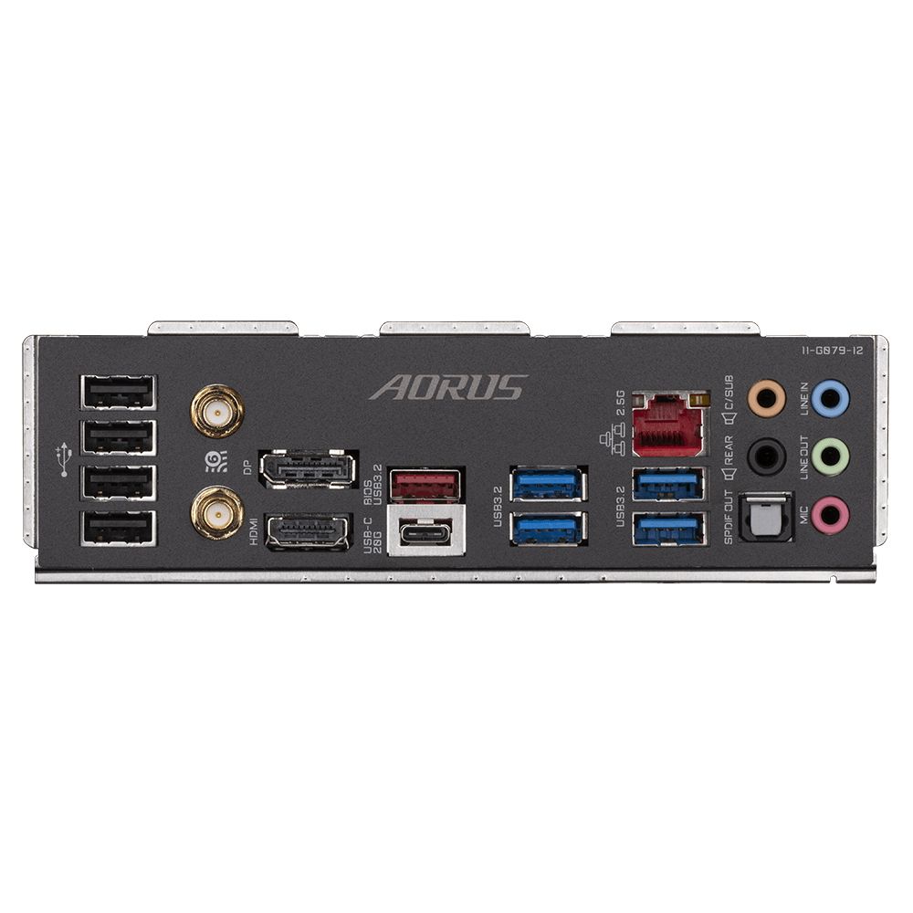 Материнская плата Gigabyte B760 AORUS MASTER DDR4, Socket 1700, Intel®B760, 4xDDR4-3200, HDMI+DP, 3xPCI-Ex16, 4xSATA3(RAID 0/1/5/10), 3xM.2, 8Ch Audio, 2.5GbLan, WiFi, (4+4)xUSB2.0, (5+2)xUSB3.2, (1+1)xUSB3.2 Type-C™, ATX, RTL