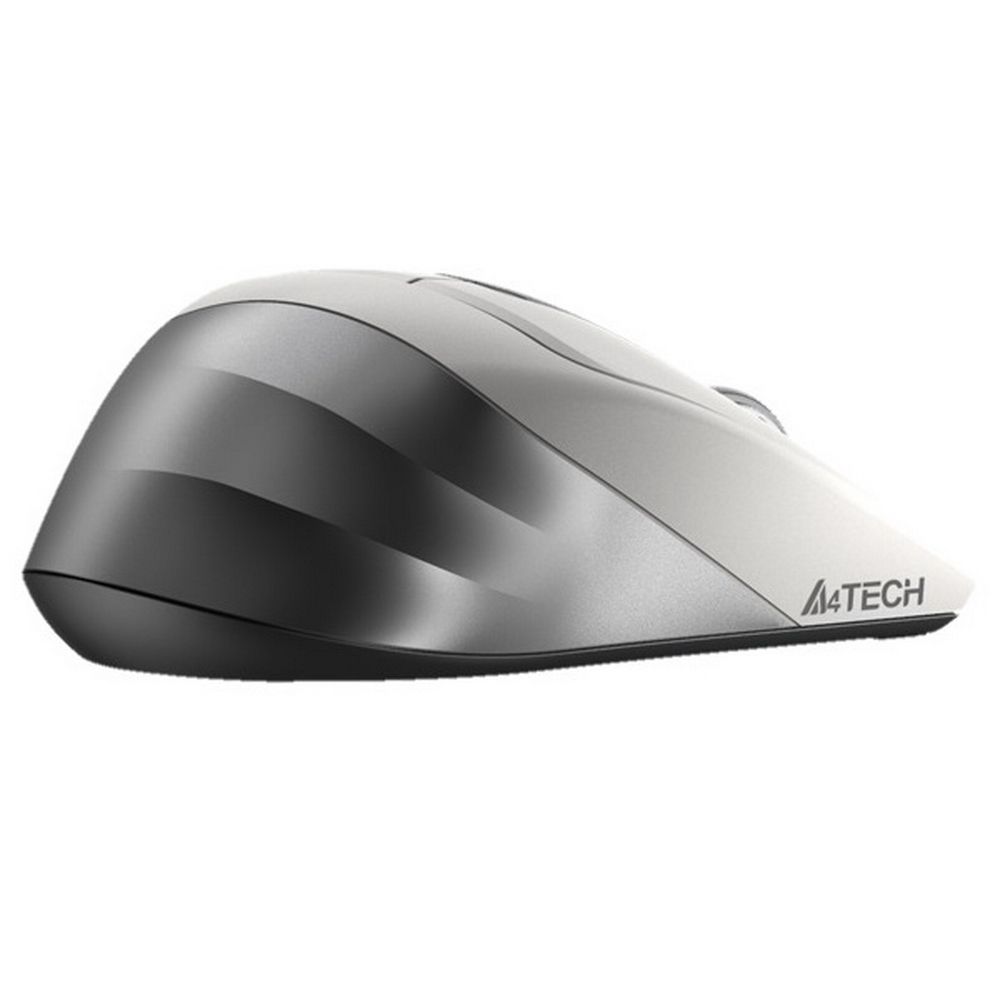 Мышь A4Tech Fstyler FG35 серебристый/белый оптическая (2000dpi) беспроводная USB (6but) FG35 SILVER