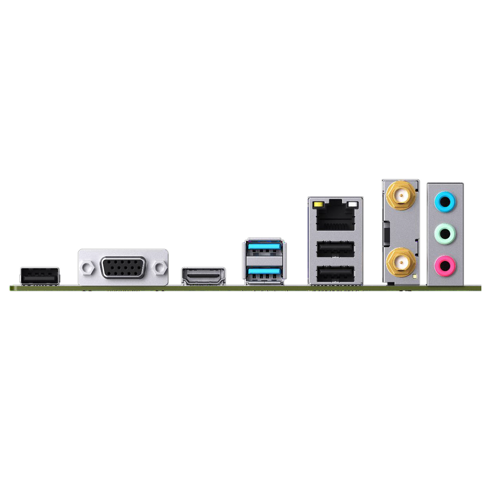 Материнская плата Maxsun MS-H610M 666 WIFI6 H610, LGA1700, 2*DDR4, 1*PCIEx16, 1*PCIEx1, 1*M.2, 4*USB3.2Gen1, 5*USB2.0, 3*SATA3.0, 1G, VGA, HDMI, M-ATX, RTL