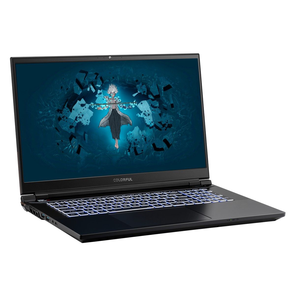 Ноутбук Colorful X17 Pro Max Intel Core i7-13700HX/32Gb/SSD1Tb/RTX4080 12Gb/17.3"/IPS/QHD/165Hz/NoOS/Black (X17 Pro Max)
