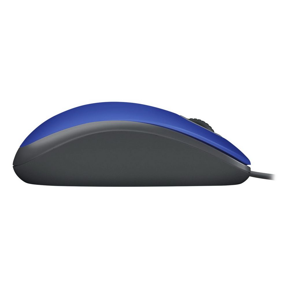 Мышь Logitech M110 Silent Blue синяя, оптическая, бесшумная, 1000dpi, USB 1.8м {10} (080508)