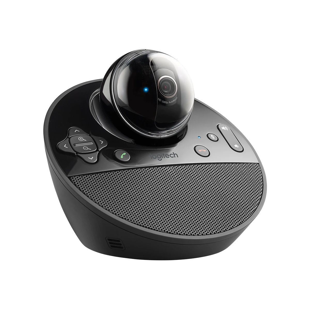 Веб-камера Logitech BCC950 (камера, устройство громкой связи, пульт ДУ), Full HD, 1080p/30fps, zoom 1.2-4x, угол обзора 78°, микрофон с эхо- и шумоподавлением