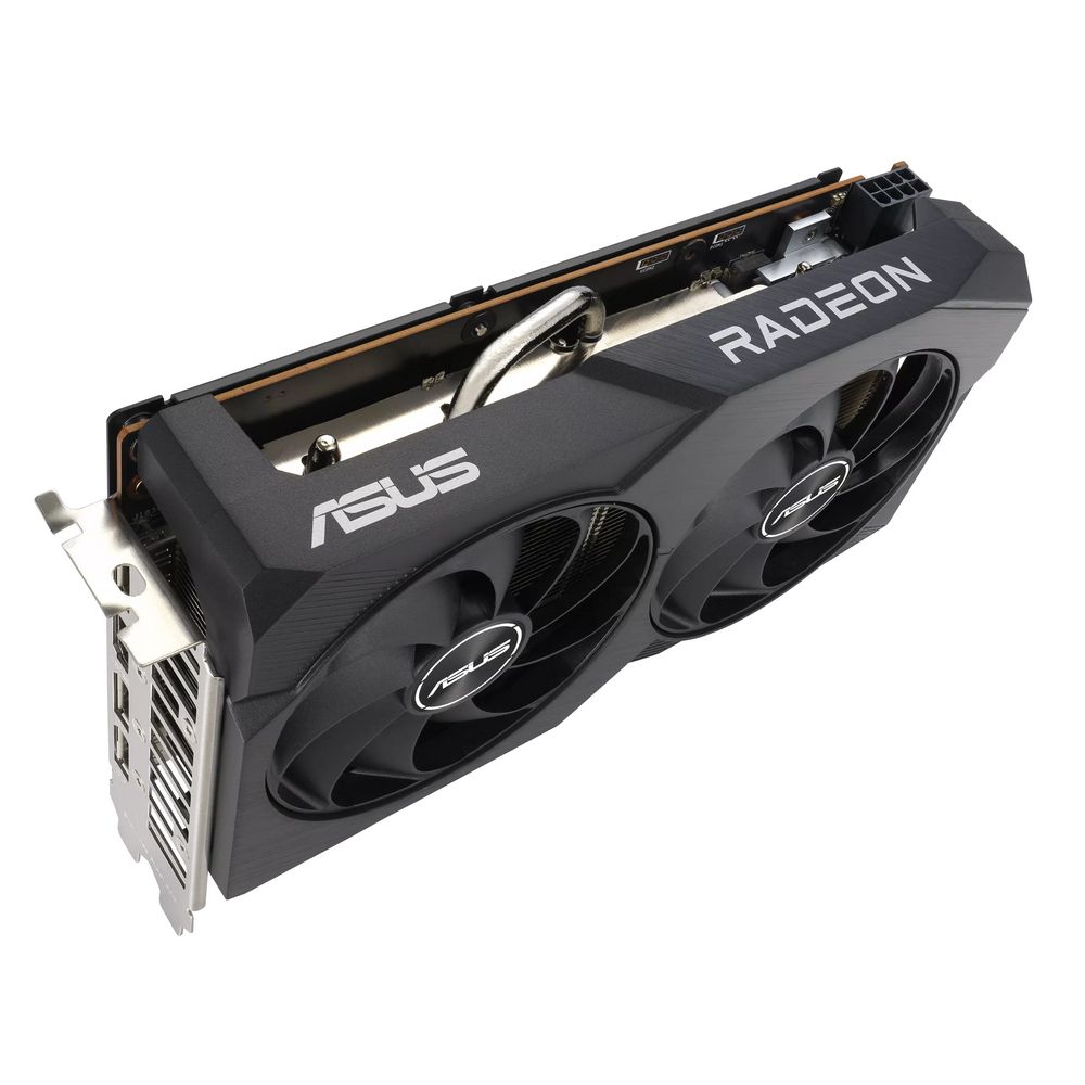 Видеокарта ASUS RX7600 DUAL V2 OC 8GB GDDR6 128bit 3xDP HDMI 2FAN RTL [DUAL-RX7600-O8G-V2]