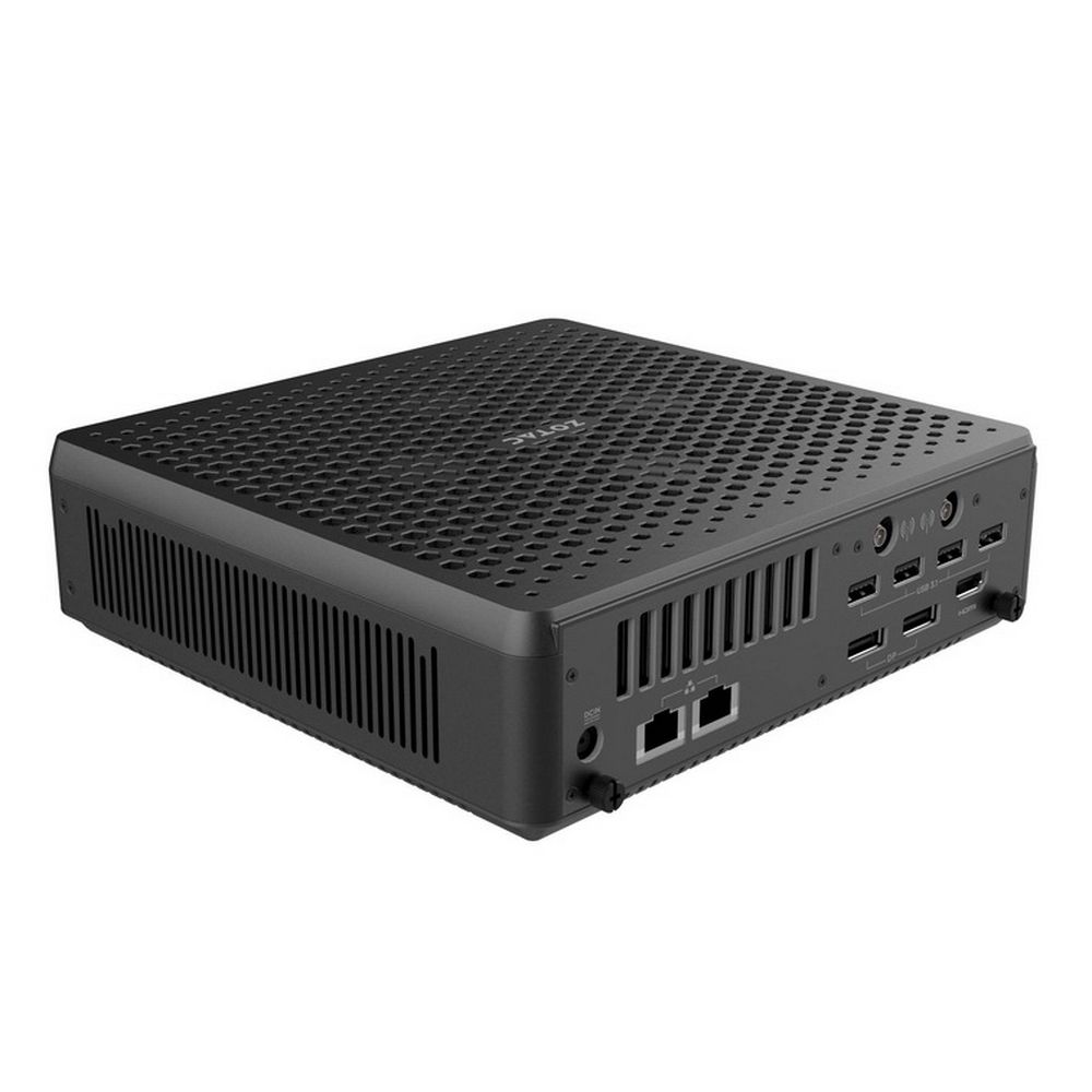 Мини ПК ZOTAC ZBOX,SFF, i7-13700HX, RTX4070 LAPTOP, 2x DDR5 SODIMM SLOT, M.2 SSD SLOT, WIFI, BT, DUAL 2.5G LAN, 2x DP, 1x HDMI, EU PLUG