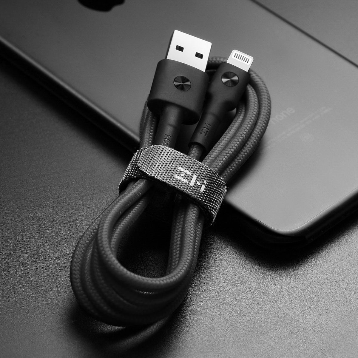 USB кабель ZMI USB-кабель ZMI USB AL805 black (100cm) (ZMKAL805CNBK)