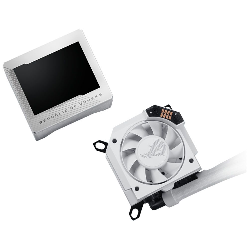 Жидкостная система охлаждения ASUS ROG RYUJIN III 360 ARGB WHT/AIO COOLER,ASETEK,EMMA,ARGB 90RC00L2-M0UAY0