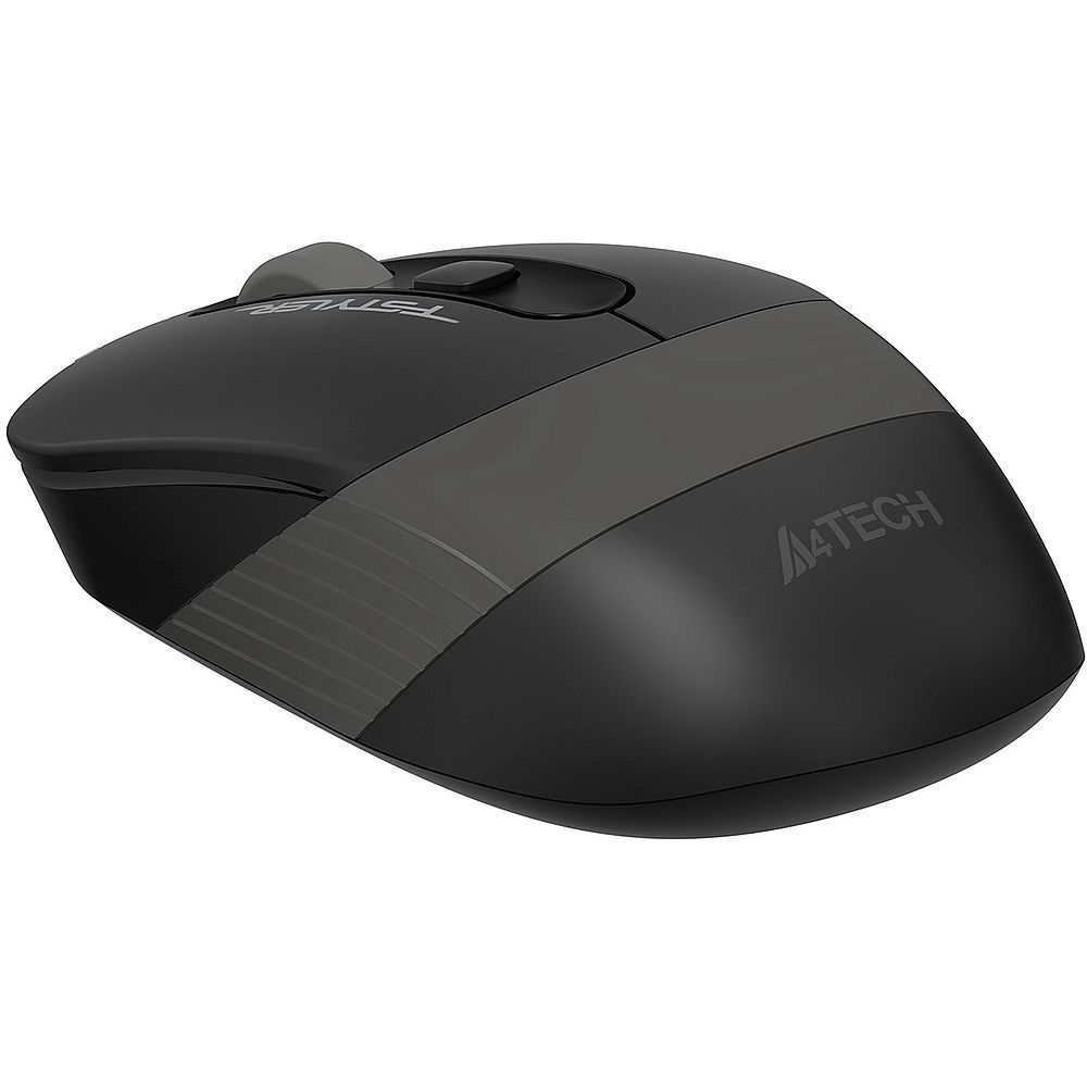 Мышь A4Tech Fstyler FM10 черный/серый оптическая (1600dpi) USB (4but) FM10 GREY