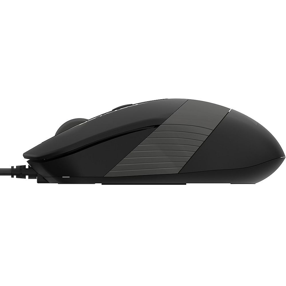 Мышь A4Tech Fstyler FM10 черный/серый оптическая (1600dpi) USB (4but) FM10 GREY