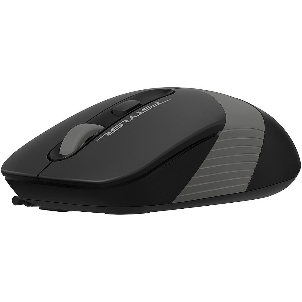 Мышь A4Tech Fstyler FM10 черный/серый оптическая (1600dpi) USB (4but) FM10 GREY