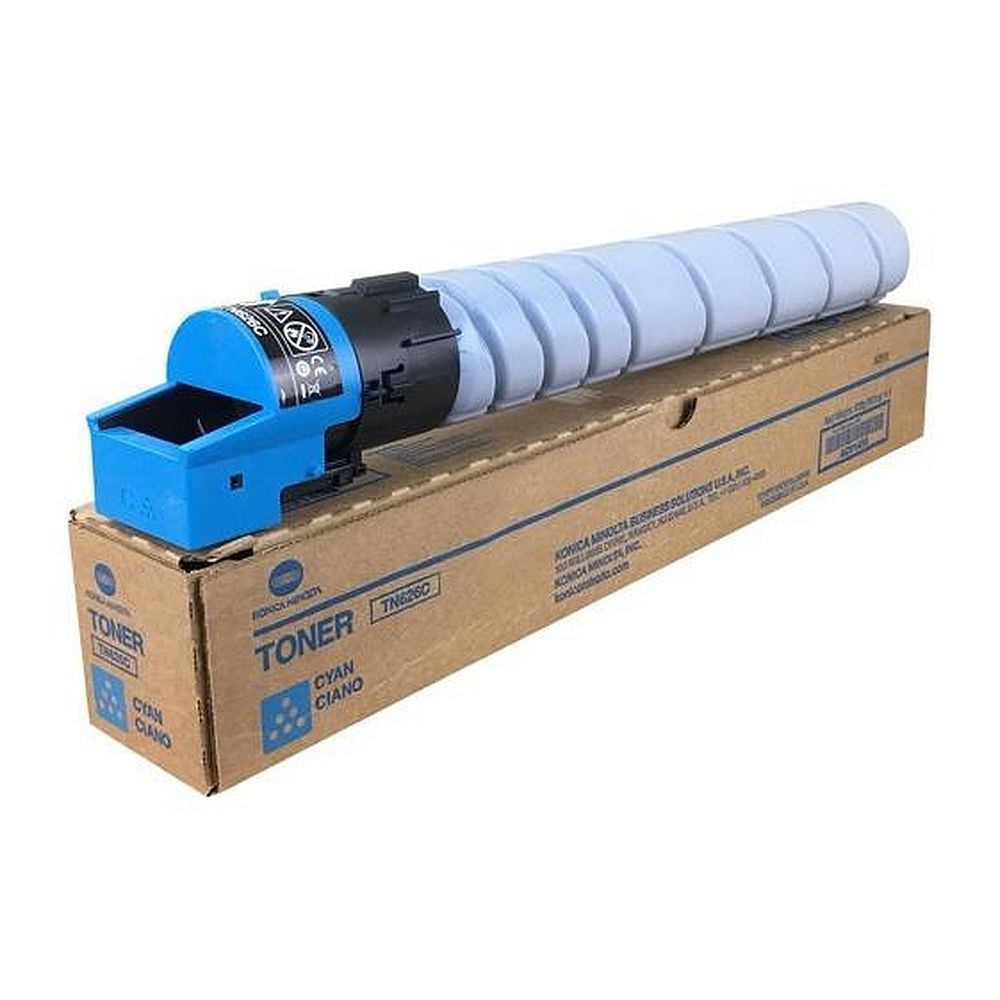 Тонер-картридж Konica Minolta TN-626C ACV1450 синий для bizhub C450i/C550i/C650i на 28 000 копий