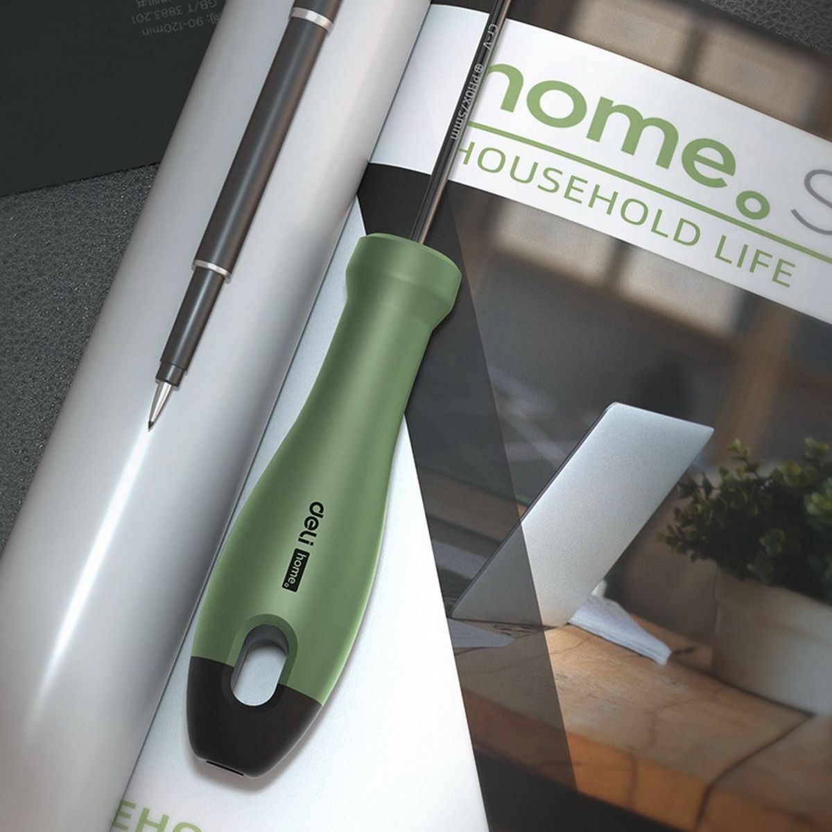 Набор ручного инструмента Deli "Home Series Green" Deli HT0004L 4 предмета