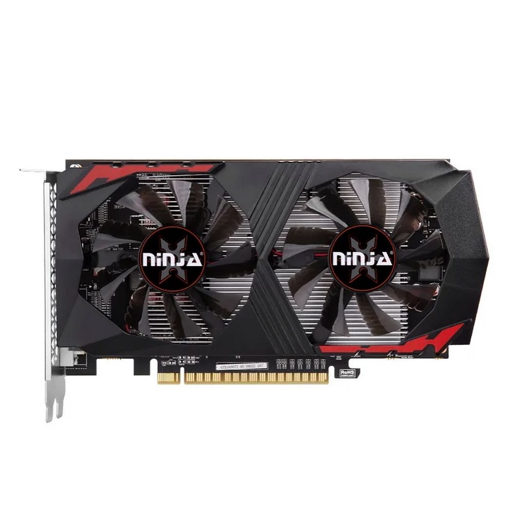 Видеокарта Ninja (Sinotex) OEM Ninja GTX1050Ti PCIE (768SP) 4GB 128BIT GDDR5 DVI-D HDMI DP (NK105TI45F) RTL {20}