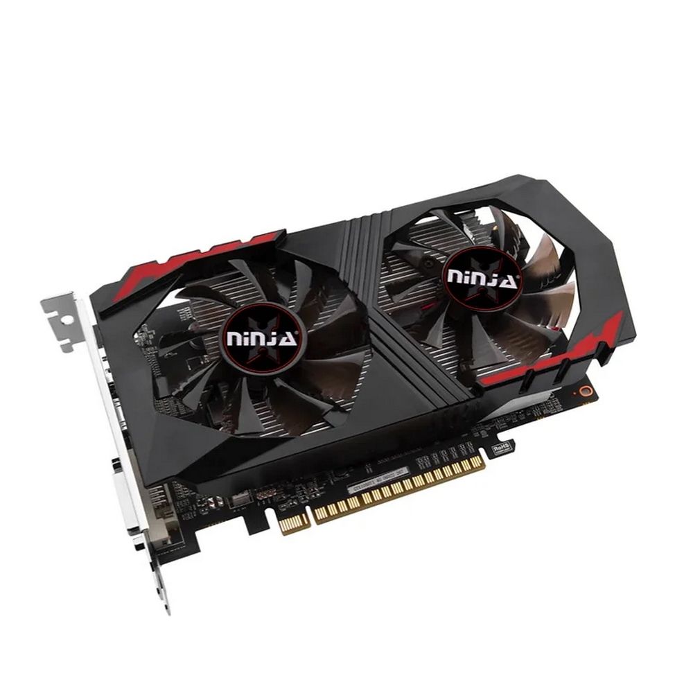 Видеокарта Ninja (Sinotex) OEM Ninja GTX1050Ti PCIE (768SP) 4GB 128BIT GDDR5 DVI-D HDMI DP (NK105TI45F) RTL {20}