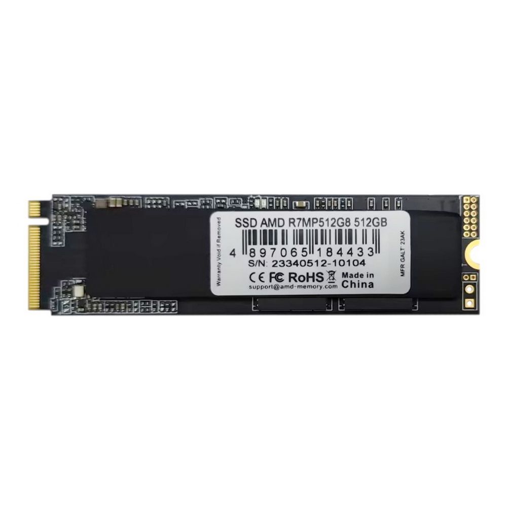 Твердотельный накопитель SSD AMD Radeon 512Gb M.2 PCIE 4.0 2280 3D NAND Retail