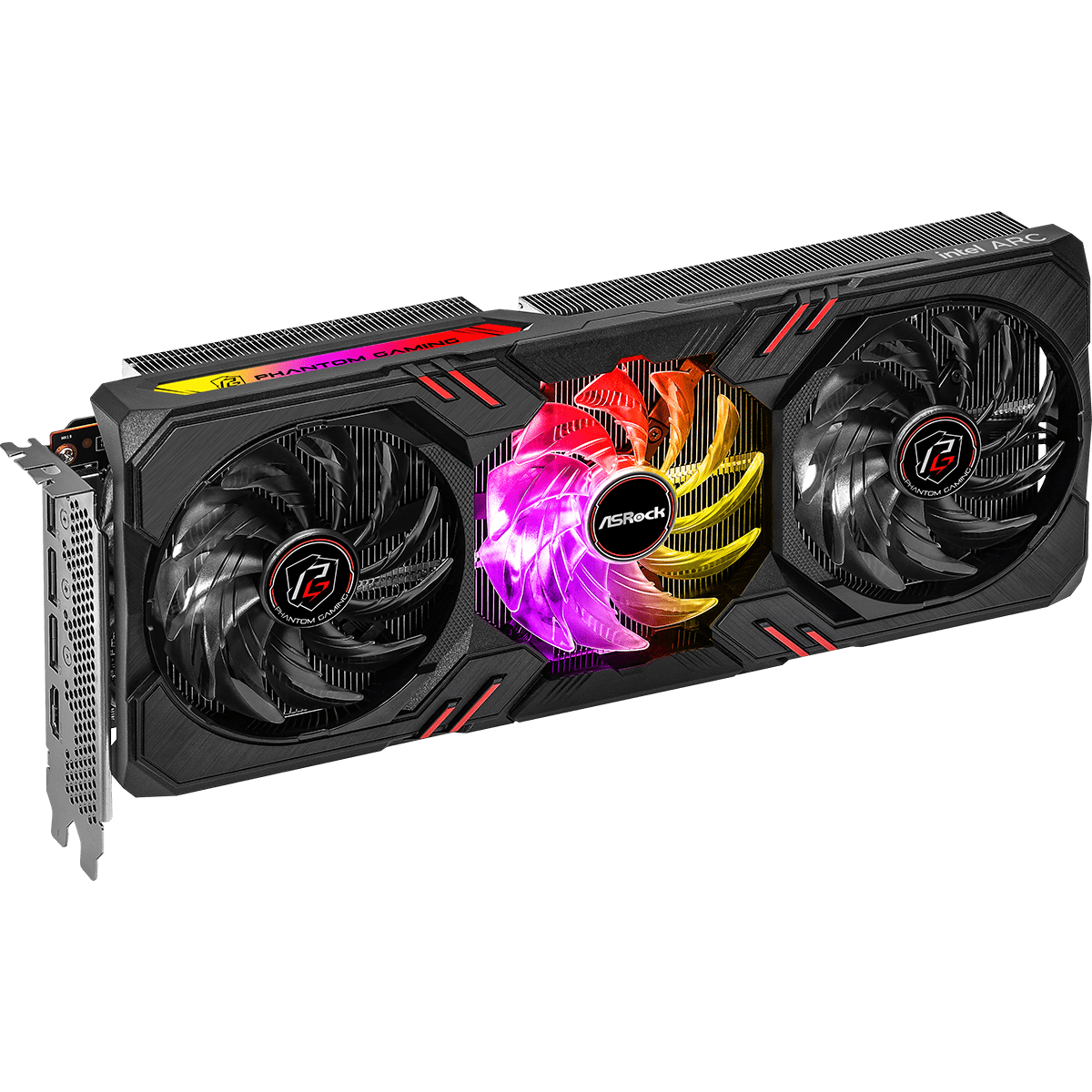 Видеокарта ASRock Intel Arc A770 PHANTOM GAMING OC 16GB GDDR6 256bit 3xDP HDMI 3FAN RTL