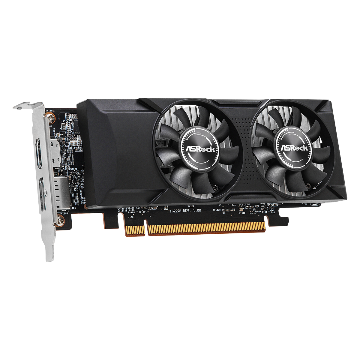 Видеокарта ASRock Intel Arc A380 Low Profile 6GB RTL
