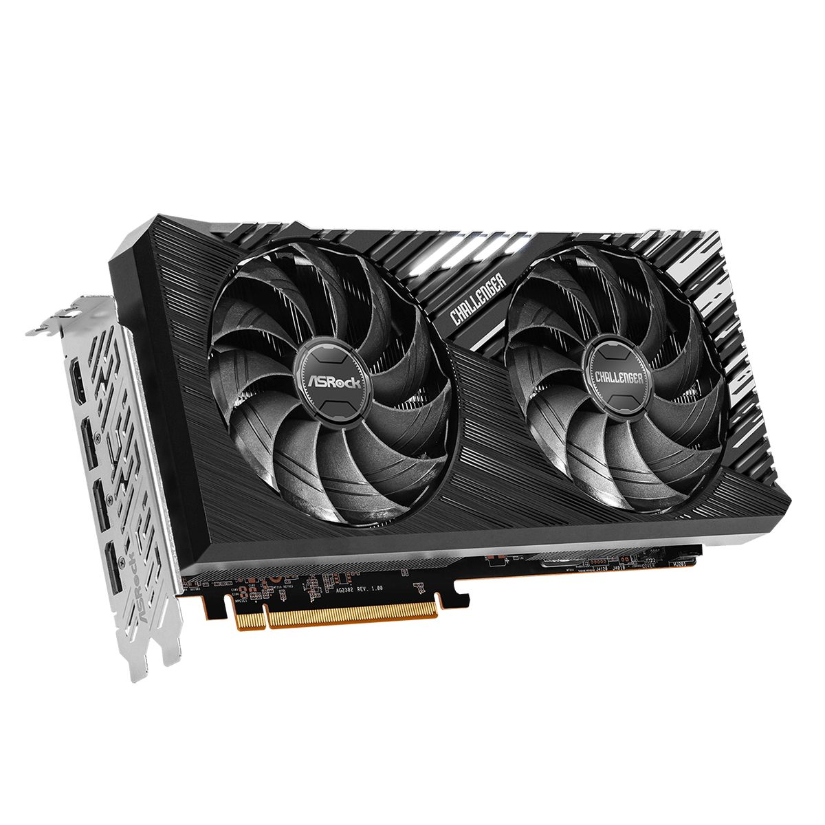 Видеокарта ASRock RX7700XT Challenger 12GB OC RTL