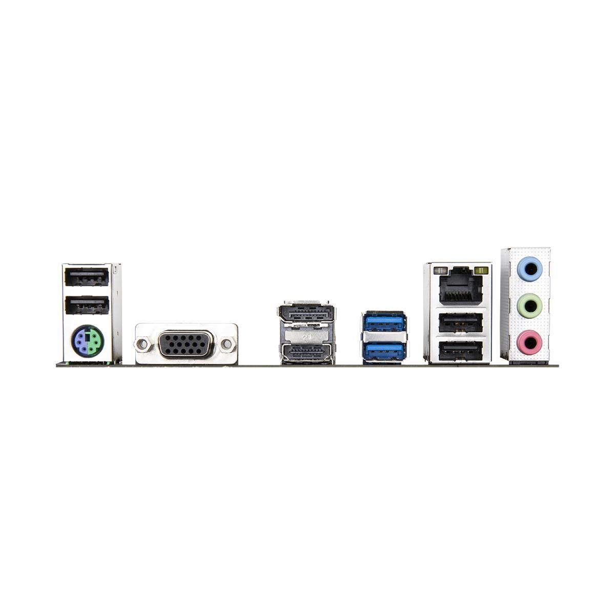 Материнская плата Gigabyte OEM H510M S2H V3, Socket 1200, Intel®H470, 2xDDR4-3200, D-SUB+HDMI+DP, 1xPCI-Ex16, 1xPCI-Ex1, 4xSATA3(RAID 0/1/5/10), 1xM.2, 8 Ch Audio, GLan, (4+4)xUSB2.0, (2+2)xUSB3.2, 1xPS/2, mATX, RTL {10}
