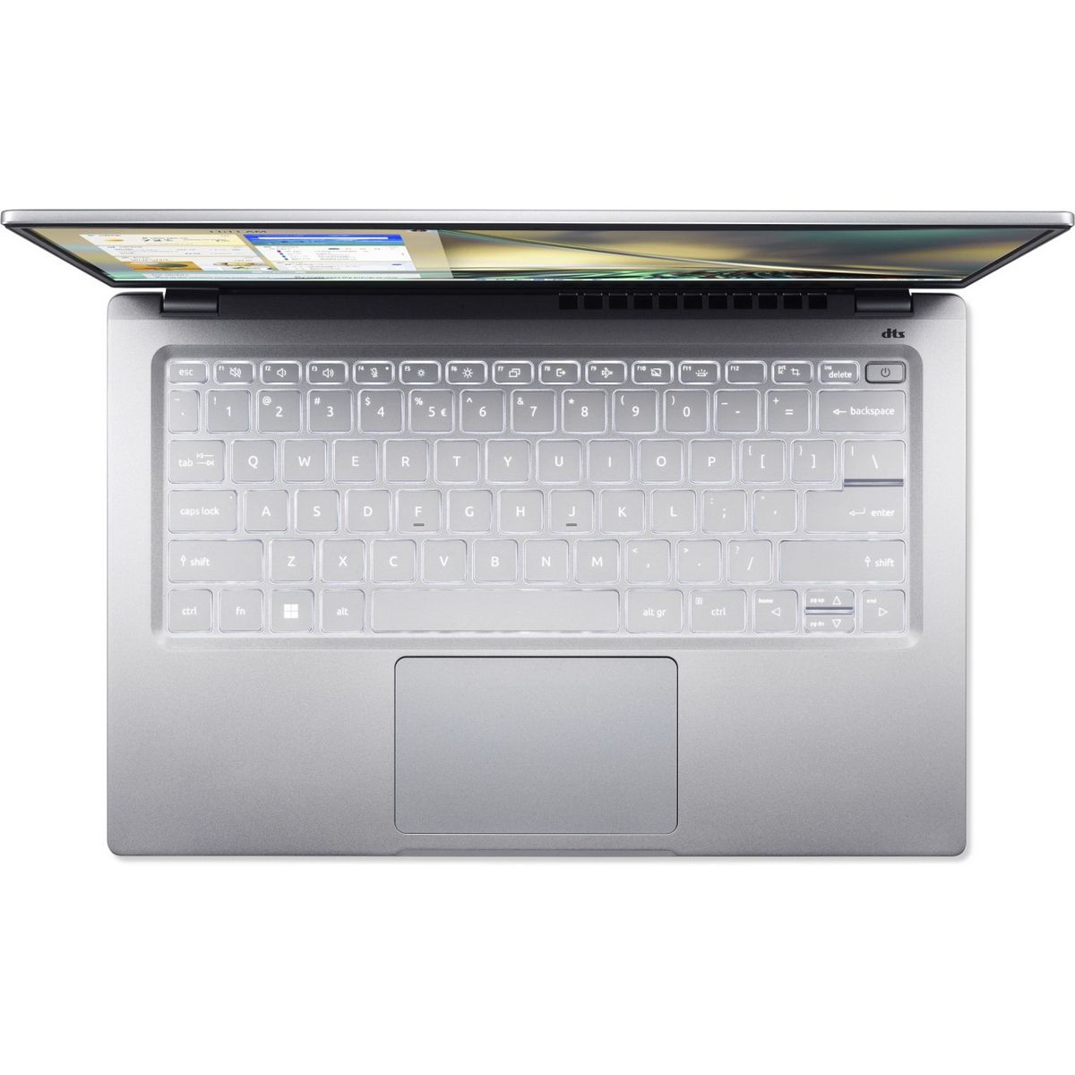 Ноутбук Acer Swift Go 14 SFG14-41-R2U2 AMD Ryzen 5 7530U/16Gb/SSD512Gb/14"/IPS/FHD/60Hz/Win11/Silver (NX.KG3CD.003)