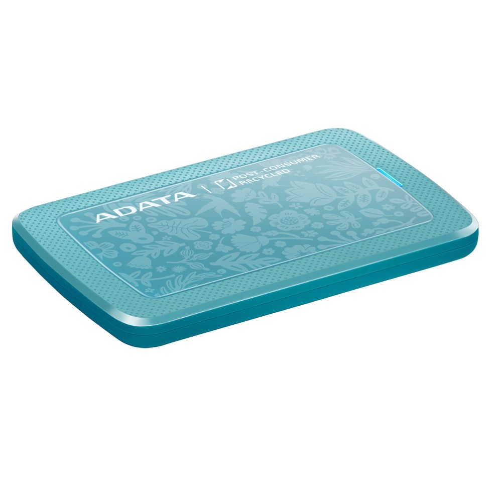 Жесткий диск внешний ADATA HC300 ECO External HDD 2TB 2.5" USB 3.2 Gen 1, green