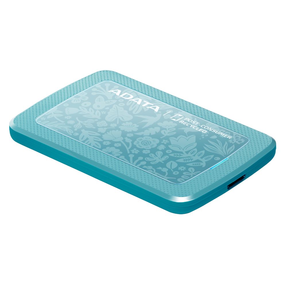 Жесткий диск внешний ADATA HC300 ECO External HDD 2TB 2.5" USB 3.2 Gen 1, green