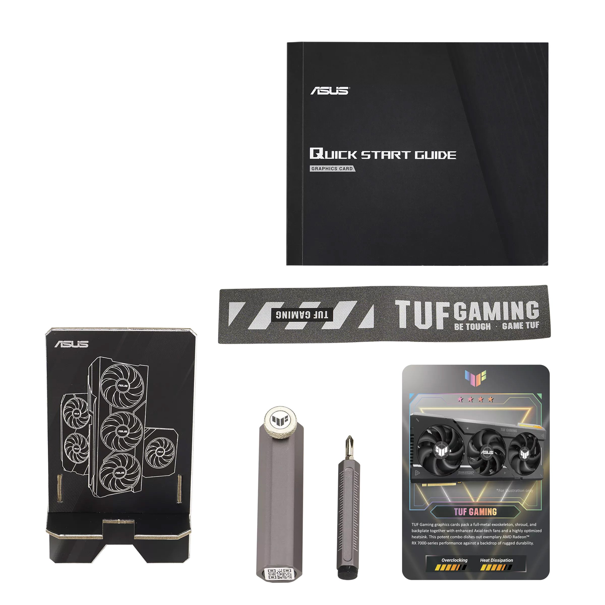 Видеокарта ASUS 90YV0JJ0-M0NA00 TUF-RX7800XT-O16GGAMIN
