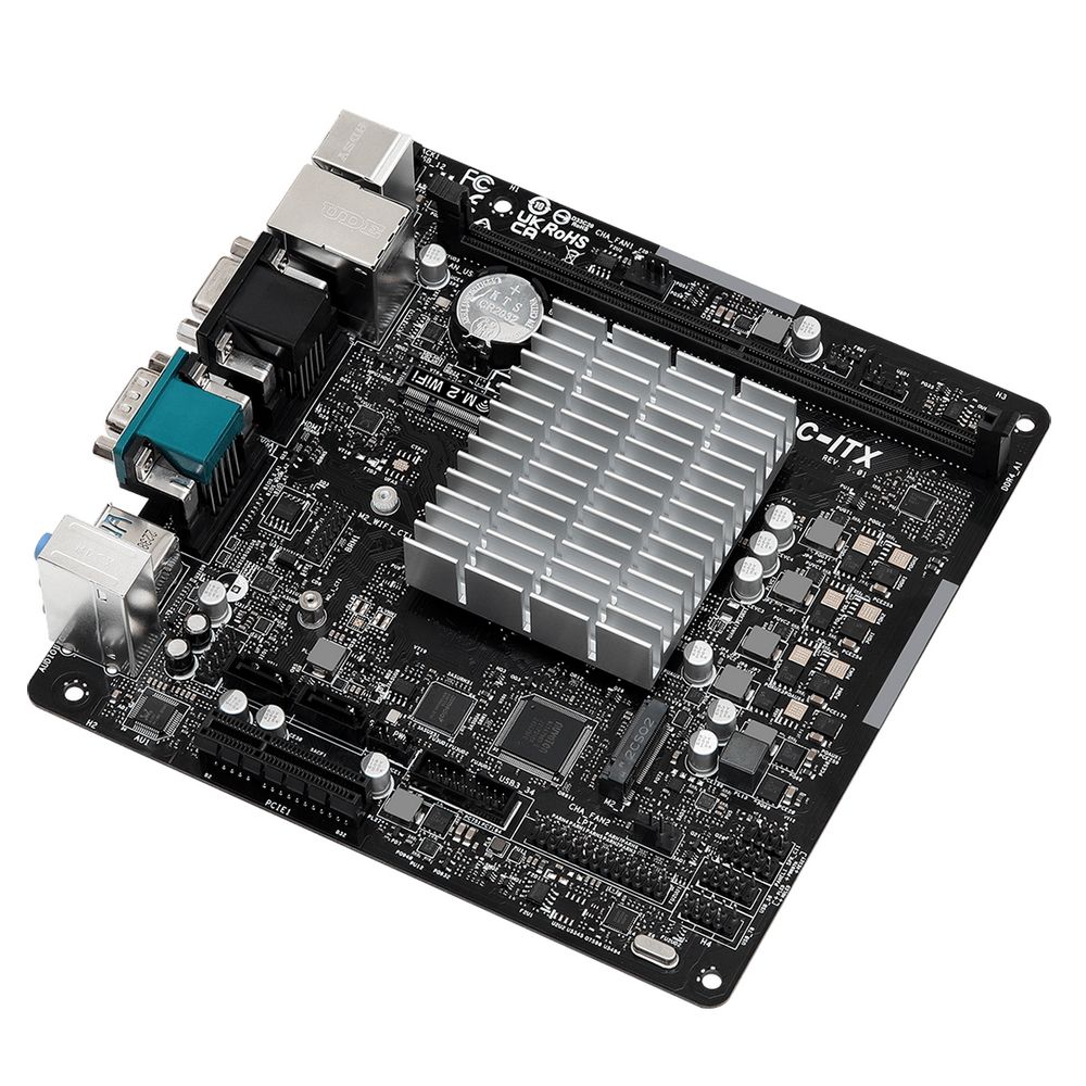 Материнская плата с ЦПУ ASRock N100DC-ITX, RTL