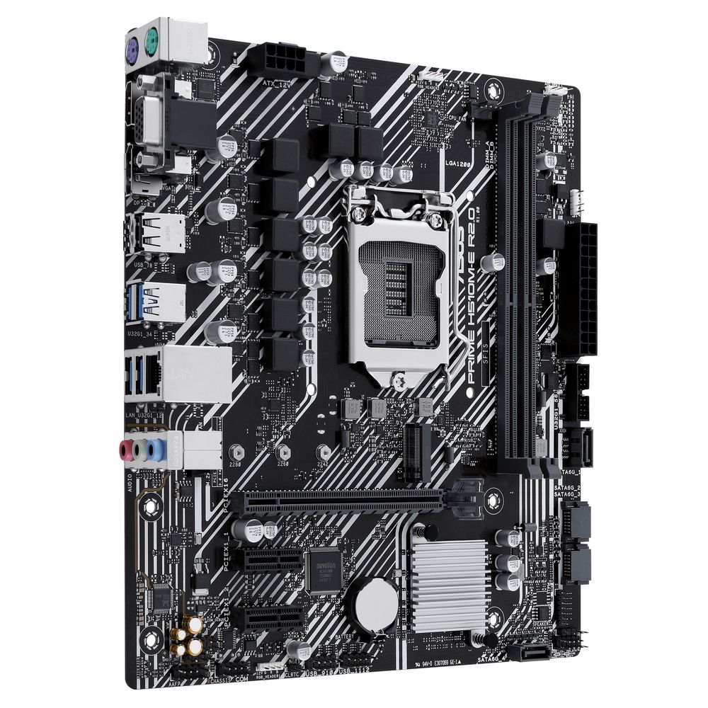 Материнская плата ASUS PRIME H510M-E R2.0 /LGA1200,H470,M.2,DP,HDMI,AURA,MB