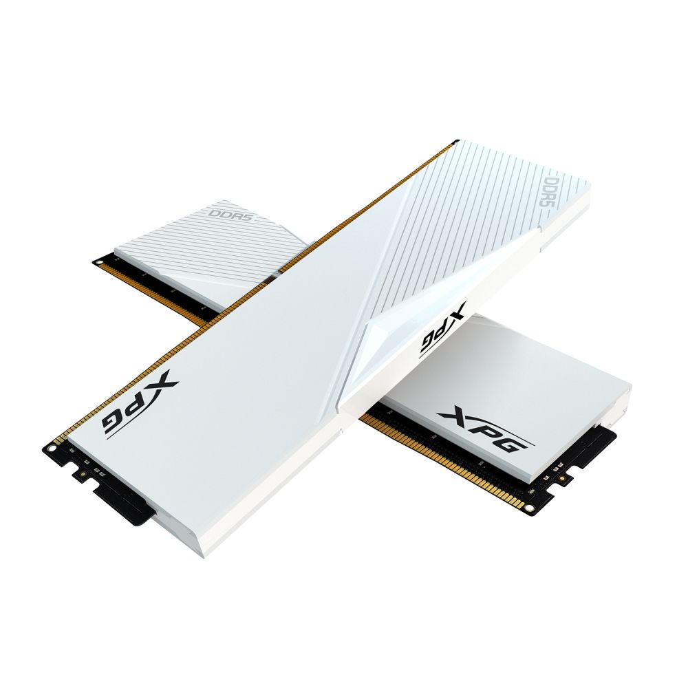 Модуль памяти ADATA 16GB DDR5 5200 DIMM XPG Lancer 2*8, 1.25V, CL38-38-38, On-Die ECC, Power Management IC, white