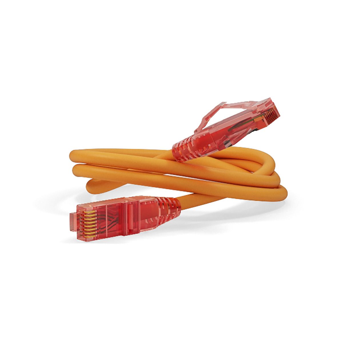 Кабельная сборка Hyperline PC-LPM-UTP-RJ45-RJ45-C5e-3M-LSZH-OR Патч-корд U/UTP, Cat.5e (100% Fluke Component Tested), LSZH, 3м, оранжевый