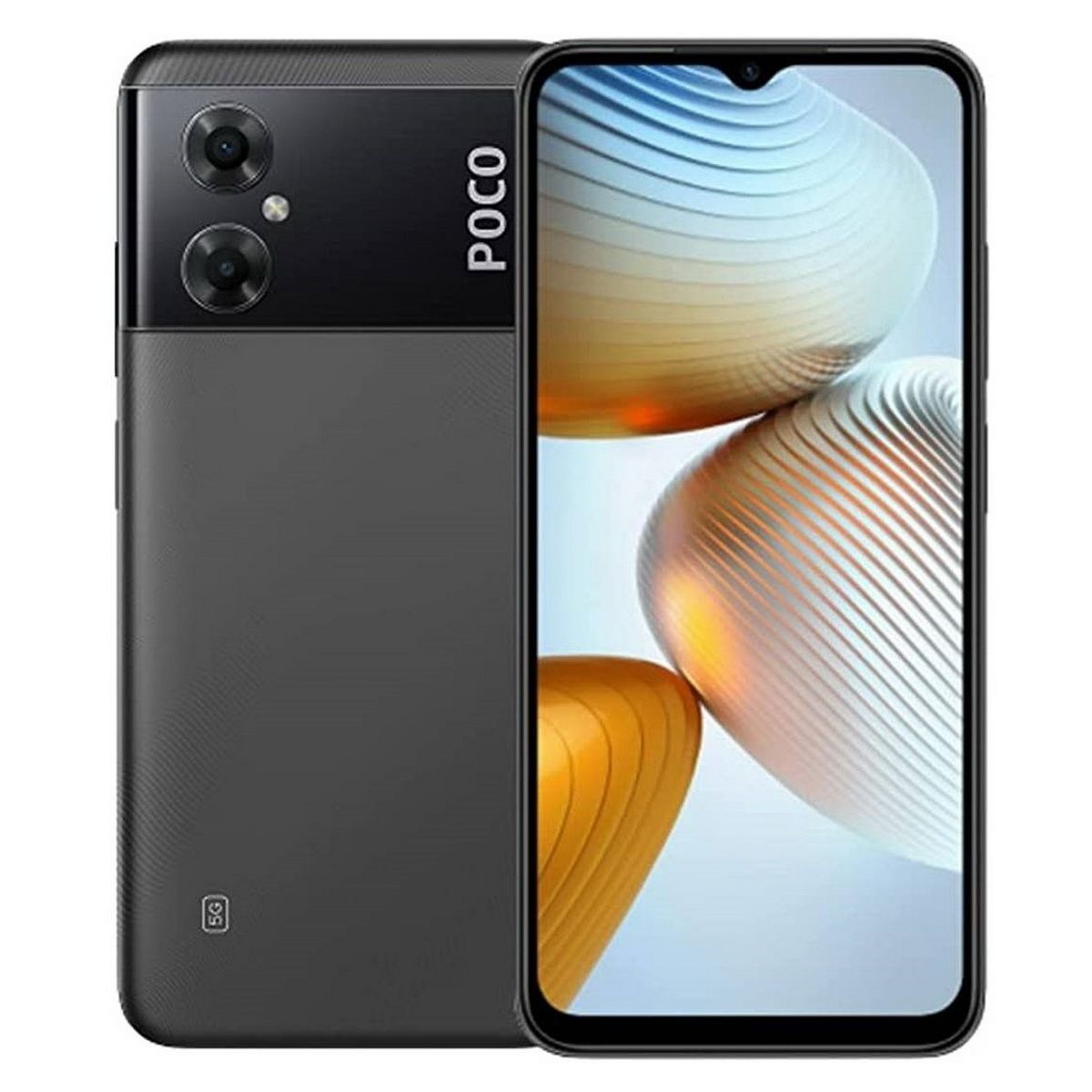 MZB0BF1RU - Смартфон Xiaomi POCO M4 5G RU 4+64 Power Black (MZB0BF1RU) 16,71  см (6.58