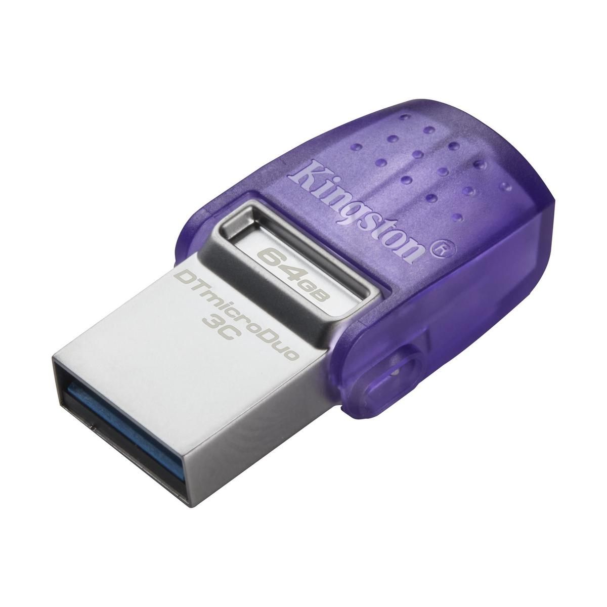 USB накопитель Kingston 64GB DataTraveler microDuo 3C