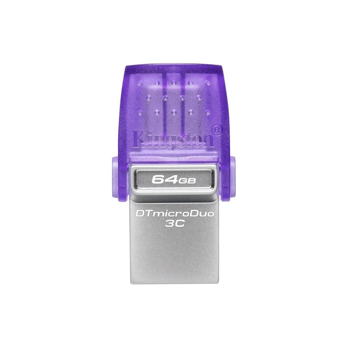 USB накопитель Kingston 64GB DataTraveler microDuo 3C