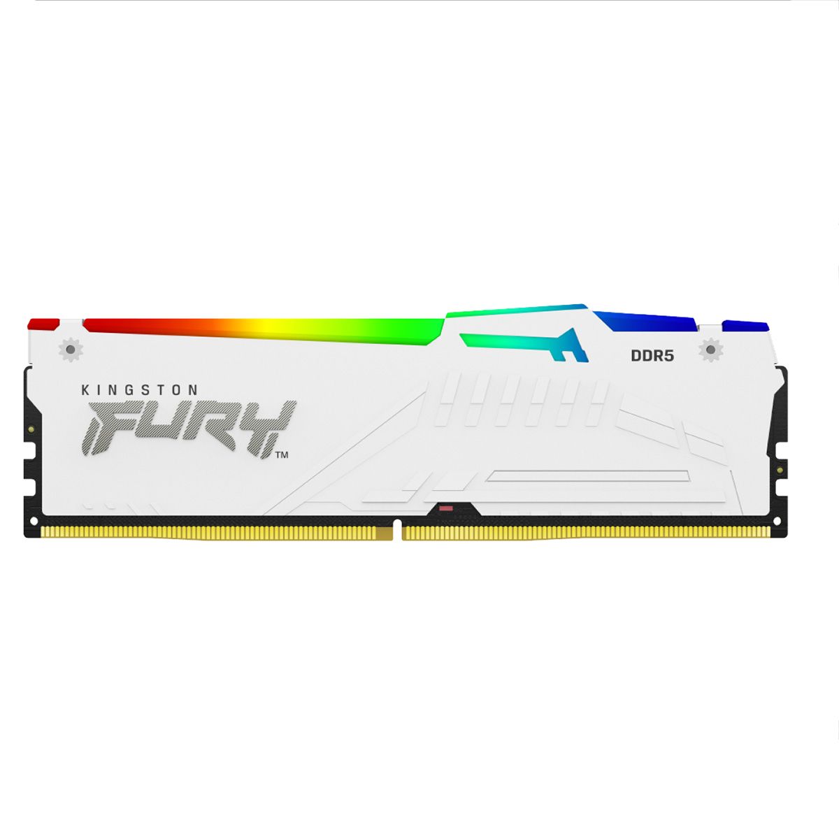 Модуль памяти Kingston 32GB DDR5 6000MHz DIMM FURY Beast White RGB CL40