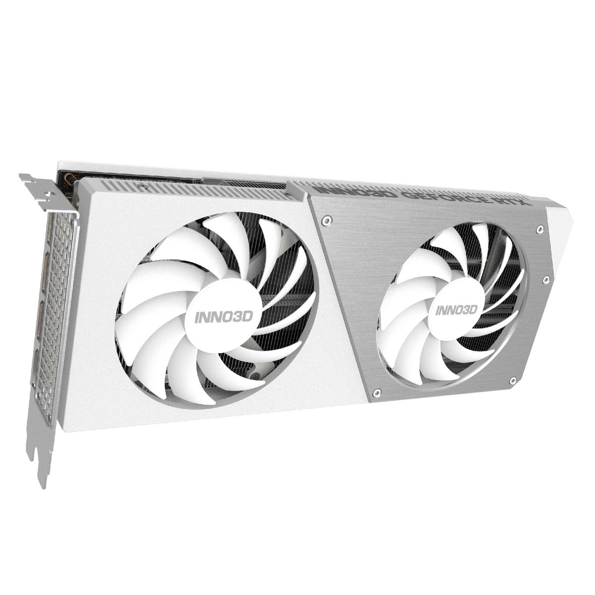 Видеокарта INNO3D RTX4070 TWIN X2 OC WHITE 12GB GDDR6X 192bit 3xDP HDMI 2FAN RTL