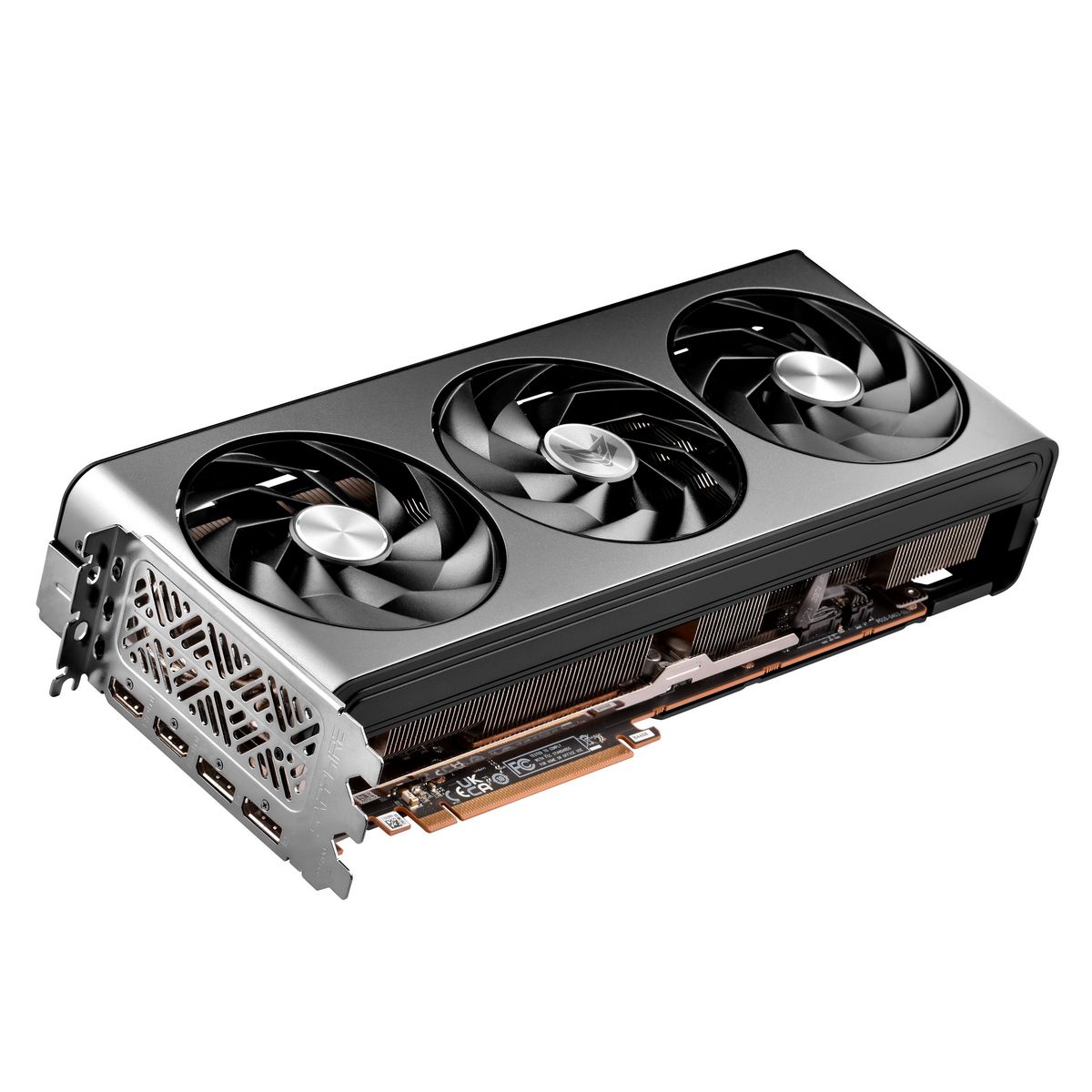 Видеокарта Sapphire RX7800XT NITRO+ 16GB GDDR6 256bit 2xDP 2xHDMI 2FAN RTL