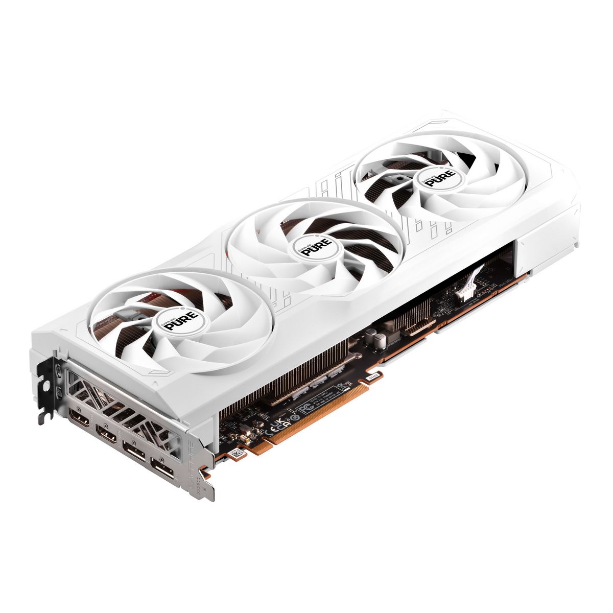 Видеокарта Sapphire RX7700XT PURE 12GB GDDR6 192bit 2xDP 2xHDMI 3FAN RTL