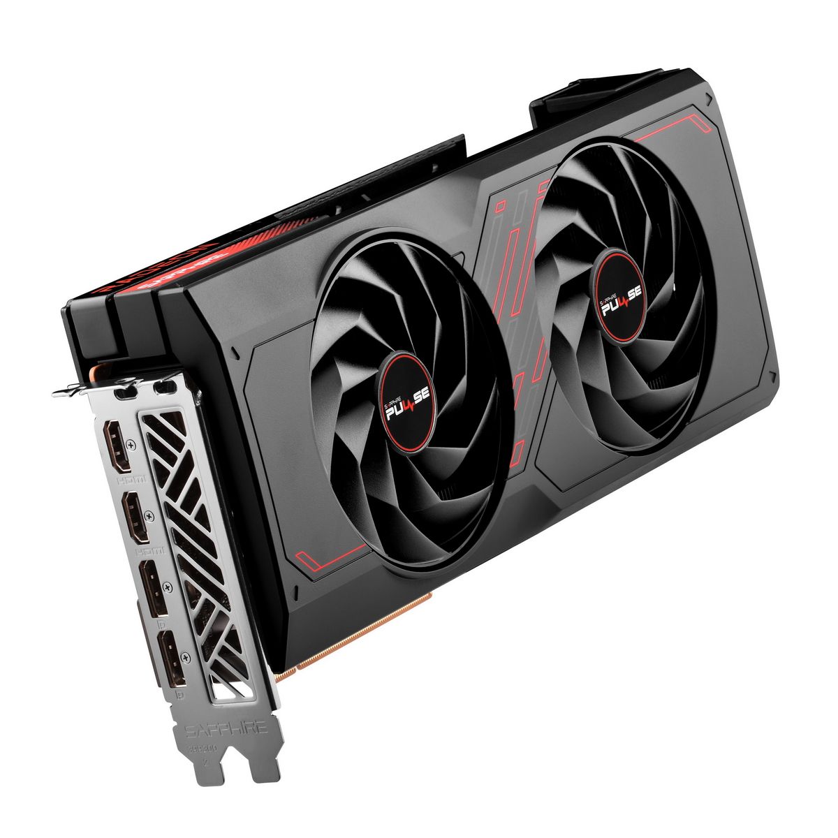 Видеокарта Sapphire RX7700XT PULSE 12GB GDDR6 192bit 2xDP 2xHDMI 2FAN RTL