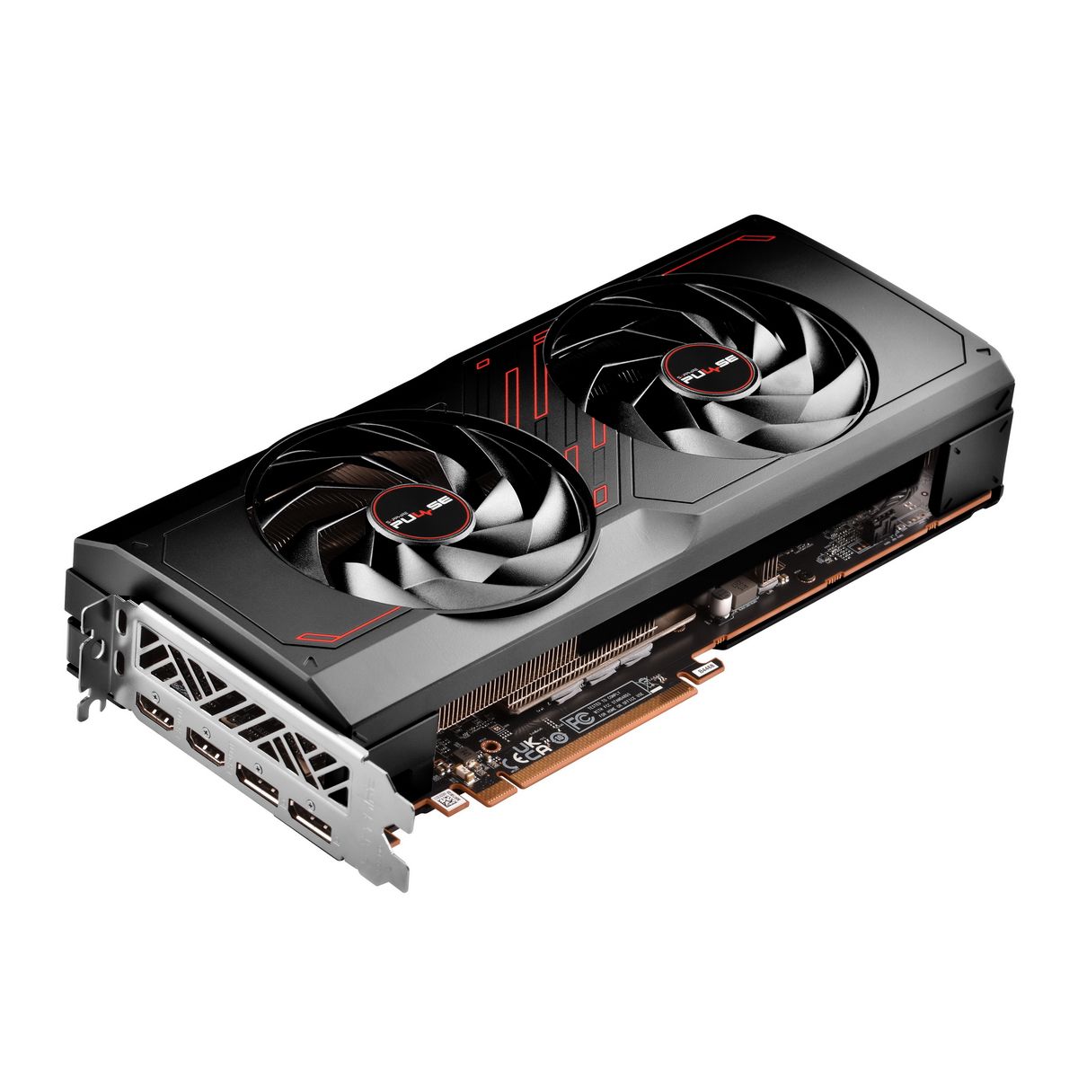 Видеокарта Sapphire RX7700XT PULSE 12GB GDDR6 192bit 2xDP 2xHDMI 2FAN RTL