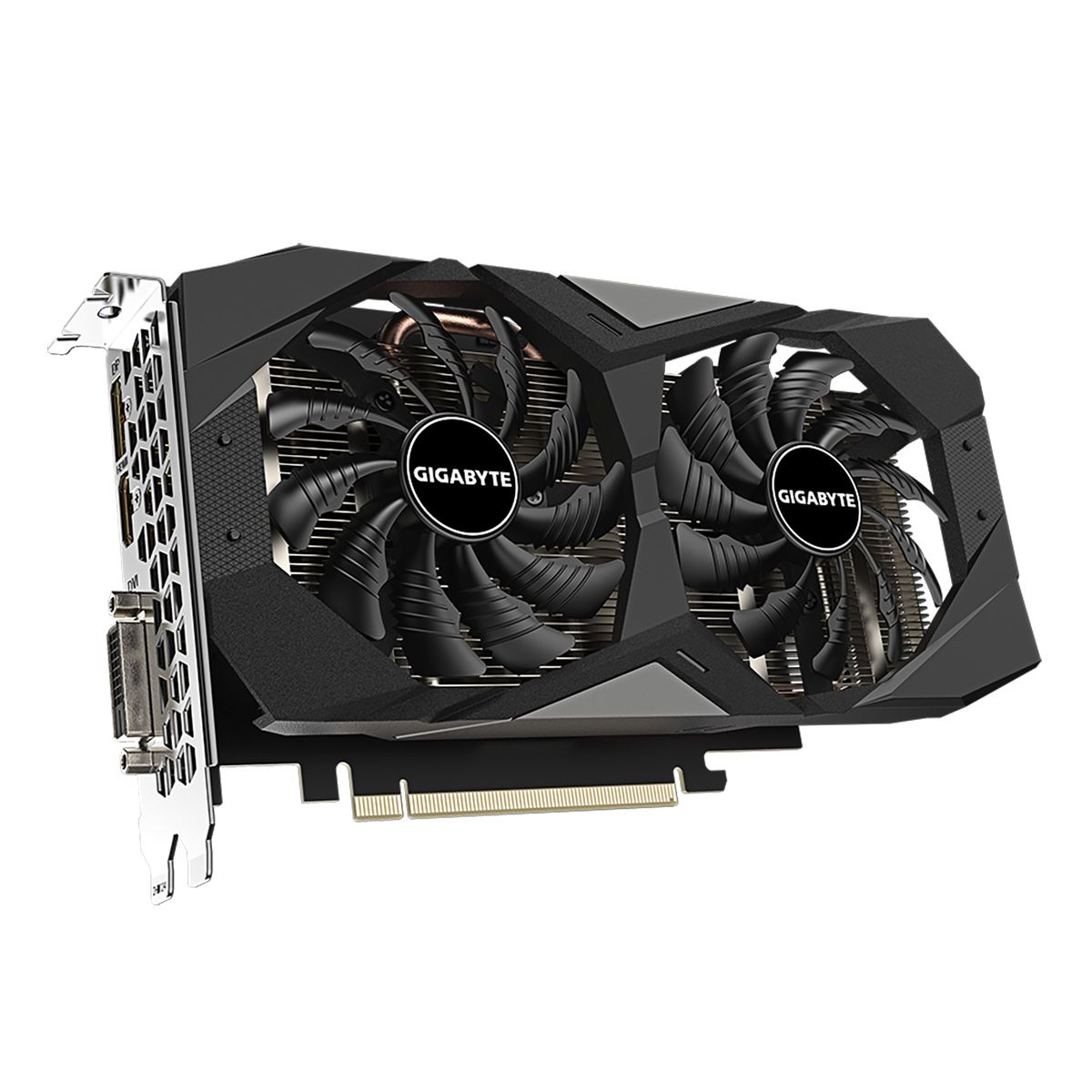 Видеокарта Gigabyte GTX1650 D6 WINDFORCE OC 4GB GDDR6 128-bit DVI HDMI DP 2FAN RTL