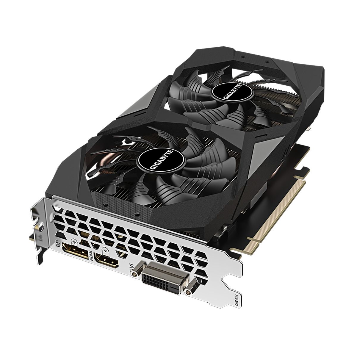 Видеокарта Gigabyte GTX1650 D6 WINDFORCE OC 4GB GDDR6 128-bit DVI HDMI DP 2FAN RTL